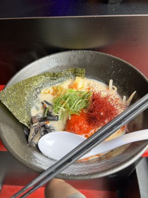 Tonkatsu Ramen - 8/10  at The Fire Bar in Osaka