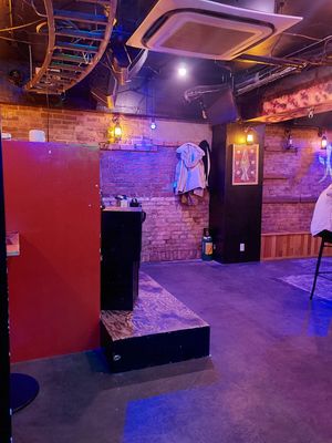 Inside at The Fire Bar in Osaka