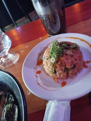 Cha-han at The Fire Bar in Osaka