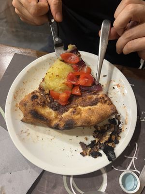 Patate cipolle e pomodori   at 6 In Famiglia in Cassina De Pecchi