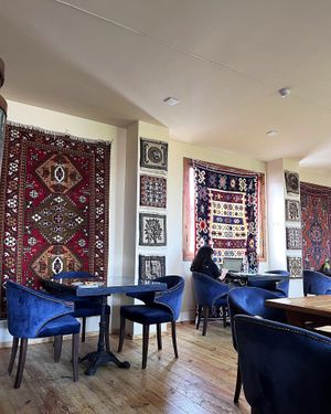 The interior of one of the halls in Machanents House at Machanents House — Մաչանենց տուն in Vagharshapat