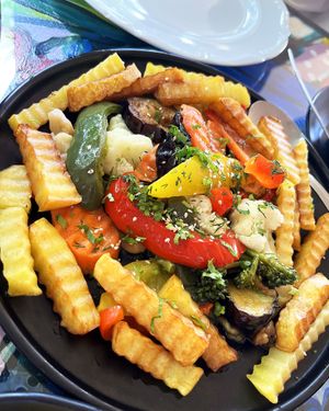 Ailazan fried vegetables at Machanents House — Մաչանենց տուն in Vagharshapat