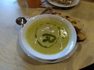 Soup (June 2025) at Hermit Crab Coffee in Machynlleth