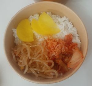 Food delivery. at Loving Hut - Narnii Zam (Narnii/Sun Road) in Ulaanbaatar