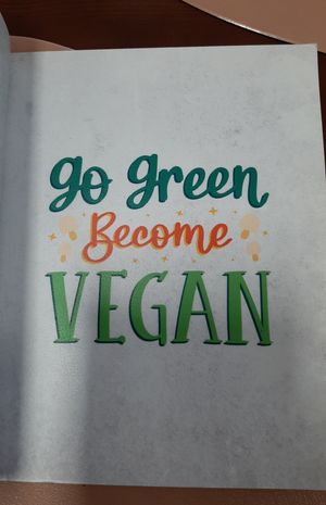 The menu in Mongolian and English at Loving Hut - Narnii Zam (Narnii/Sun Road) in Ulaanbaatar