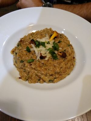 Veggie risotto at WieloPole3 in Krakow