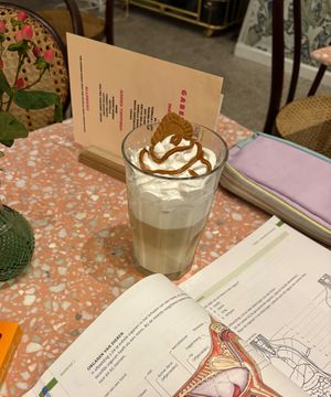 Get your hands on our Biscoff Latte, an original recipe by our vegan pro Eva! at FRIDA Book Café in Enschede