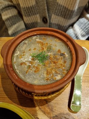 Rice und Hackfleisch Suppe at Lucky Cat in Lueneburg