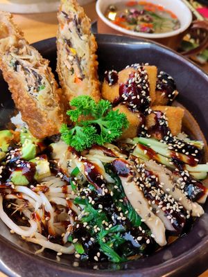 Budda Bowl at Lucky Cat in Lueneburg