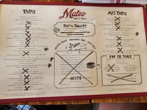  at Mateo Bar de Tapas in Durham