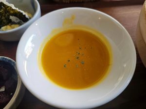 Daily Soup 餐湯 (Photo by Jenny Tang) at Veg-Mind in Hong Kong Island