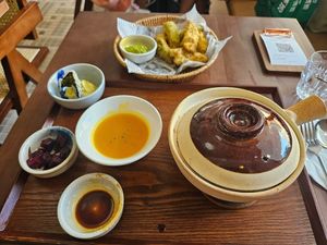 Meal Set (Photo by Jenny Tang) at Veg-Mind in Hong Kong Island