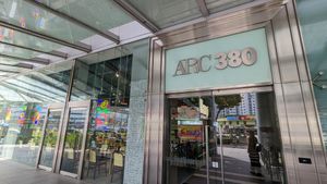 Food court entrance at Vegan Natural Bakery - 天然素食 in Central Singapore