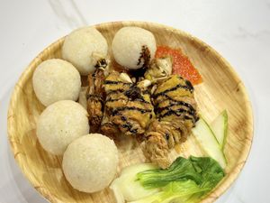 Melaka Chicken Rice Ball  at Vegan Natural Bakery - 天然素食 in Central Singapore