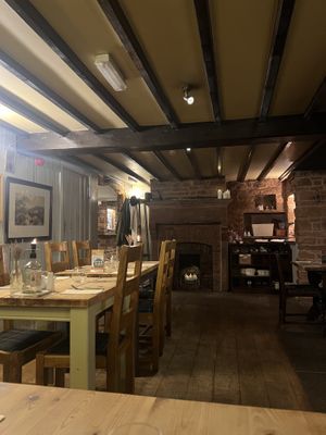 The restaurant   at The Highland Drove Inn in Penrith