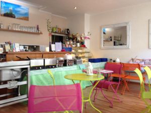 Inside  at Cafe Gleichklang in Hannover