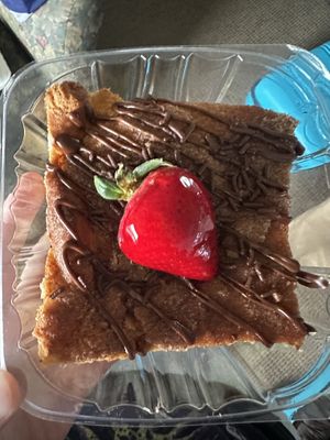 Churro cheesecake   at Taqueria Los Tres Figgies 2 in Ocean Shores