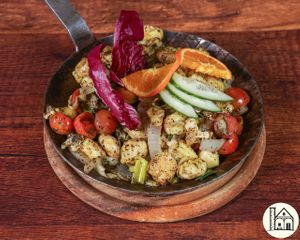 gnocchi-pan at Hallenser Kartoffelhaus in Halle