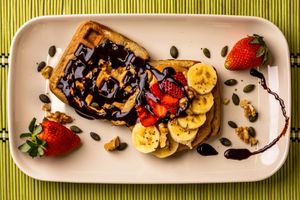 Gofre de avena o gofio dulce  at El Michi del Puerto in Tenerife