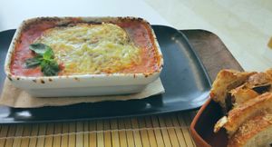 Lasaña at El Michi del Puerto in Tenerife