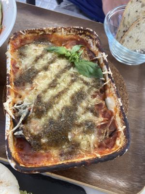 Eggplant lasagna   at El Michi del Puerto in Tenerife