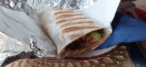 Falafel Rollo mit Minze at Teba in Wilhelmshaven