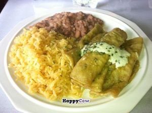 Enchiladas at Madre Mia in Chicago