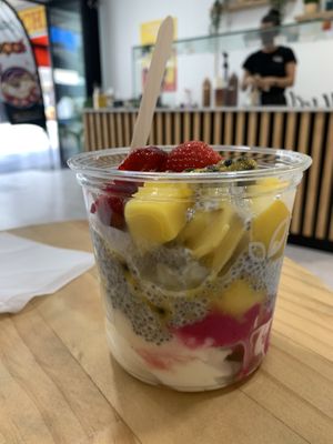 Larger sized bowl which came to about $22 full  at Amazon Berry in Randwick