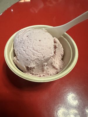 Roasted strawberry   at Milk & Froth in Ann Arbor