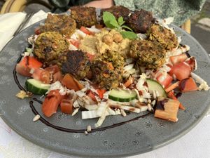   at Cafe Schmaus in Koenigsberg In Bayern