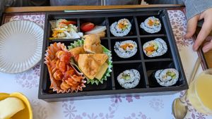 Bento Box at M's Bento in Kyoto