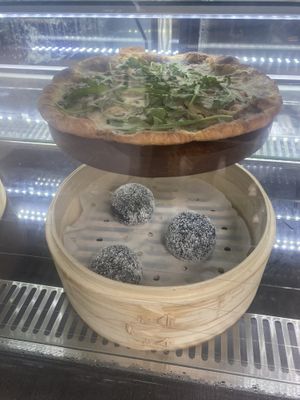 Take away counter outsidee  at VegAn in Shanghai