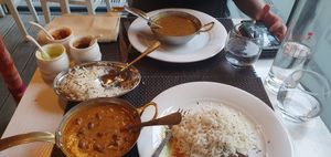 Rajma and Bukhara at Tandoori Bites in Milan