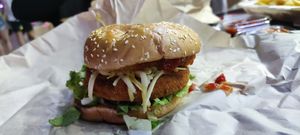 Sweet Chili Veggie Tower at Munchies Street Food in Ayia Napa