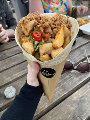‘The Vegan One'  at Wok Wraps  in Felixstowe