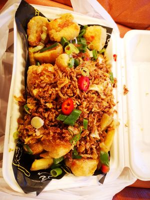 'The Vegan One' Wok Box at Wok Wraps  in Felixstowe
