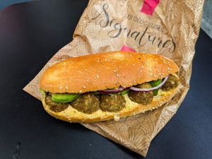 Falafel Sandwich at Paolina Boulangerie at Paolina Boulangerie in Lille