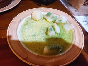 Half eaten Yuka at Habanita in Sevilla