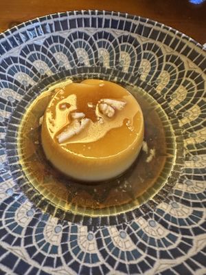 Flan de coco  at Habanita in Sevilla