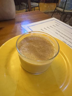 Natillas de manzana caramelizada  at Habanita in Sevilla