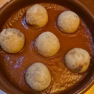 Banana balls at Habanita in Sevilla