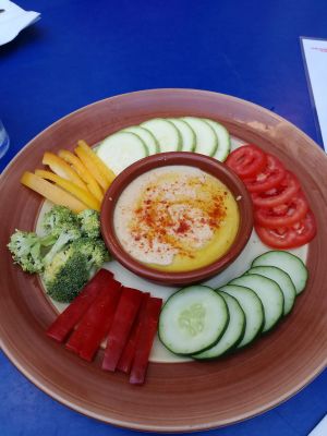 Hummus  at Habanita in Sevilla