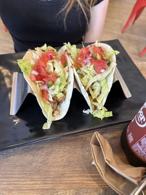 Mushroom tacos   at The Taco 105 in Mattituck