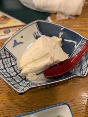 Tofu at Sarashina Horii in Tokyo