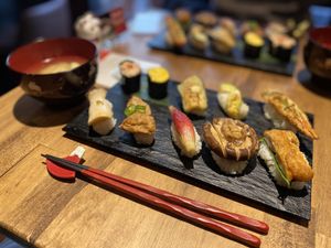   at Vegan Sushi Tokyo in Tokyo