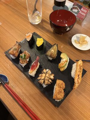   at Vegan Sushi Tokyo in Tokyo