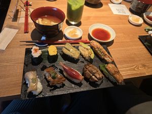   at Vegan Sushi Tokyo in Tokyo