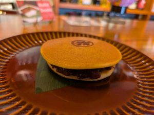 Doroyaki pancakes at Vegan Sushi Tokyo in Tokyo