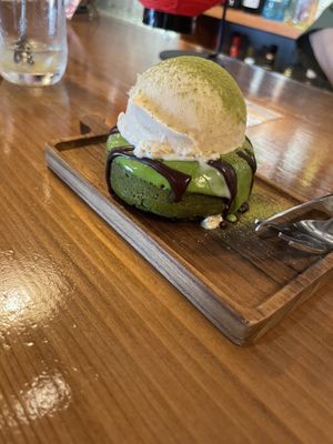 Ice cream and donut   at Vegan Sushi Tokyo in Tokyo