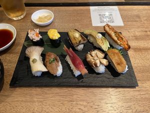   at Vegan Sushi Tokyo in Tokyo